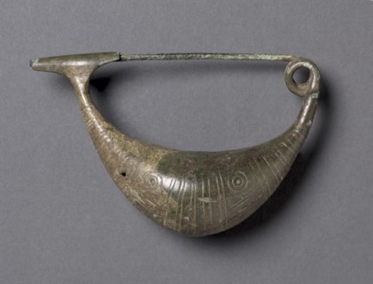 Boat-Shaped Fibula, c. 900-700 BC. Creator: Unknown.