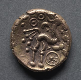Bodvoc Stater of the Dobunni (reverse), c. 40 B.C.. Creator: Unknown.
