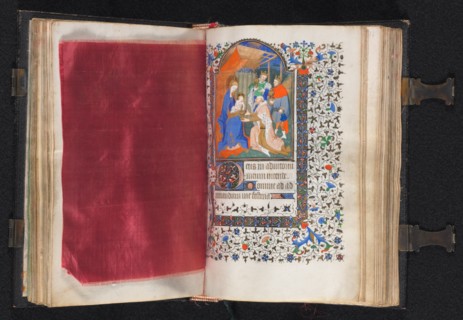 Book of Hours (Use of Paris): Fol. 66v, Decorated Border, c. 1420. Creator: The Bedford Master (French, Paris, active c. 1405-30), possibly studio or workshop of.