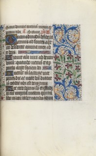 Book of Hours (Use of Rouen): fol. 129r, c. 1470. Creator: Master of the Geneva Latini (French, active Rouen, 1460-80).