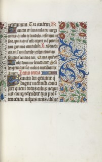 Book of Hours (Use of Rouen): fol. 36r, c. 1470. Creator: Master of the Geneva Latini (French, active Rouen, 1460-80).