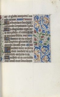 Book of Hours (Use of Rouen): fol. 46r, c. 1470. Creator: Master of the Geneva Latini (French, active Rouen, 1460-80).
