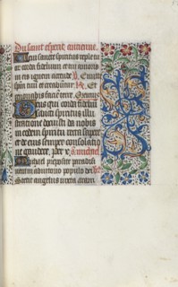 Book of Hours (Use of Rouen): fol. 50r, c. 1470. Creator: Master of the Geneva Latini (French, active Rouen, 1460-80).