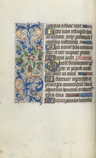 Book of Hours (Use of Rouen): fol. 57v, c. 1470. Creator: Master of the Geneva Latini (French, active Rouen, 1460-80).
