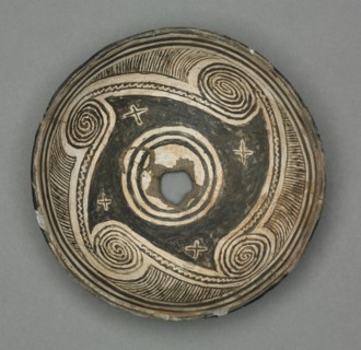 Bowl with Geometric Design (Four- part Scroll), 1000- 1150. Creator: Unknown.
