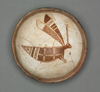 Bowl with Grasshopper, c 1000-1150. Creator: Unknown.