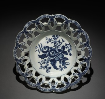 Bowl, c. 1750-1770. Creator: Worcester Porcelain Factory (British).