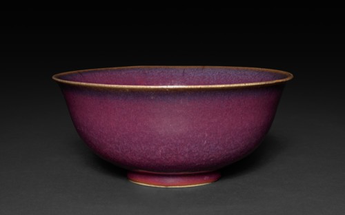 Bowl: Jun ware, 14th-15th Century. Creator: Unknown.