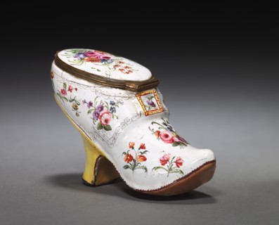 Box in Form of Shoe, mid-18th century. Creator: Unknown.