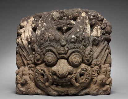 Bracket with Kala Mask, 1100s-1300s. Creator: Unknown.