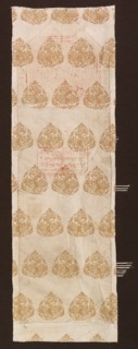 Brocade with Phoenixes, 1100s-1200s. Creator: Unknown.