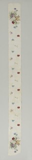 Brocaded Silk Ribbon, 1800s. Creator: Unknown.