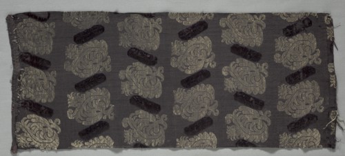 Brocaded Silk, 1600s. Creator: Unknown.