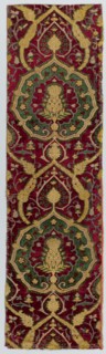 Brocaded Velvet, c. 1500. Creator: Unknown.