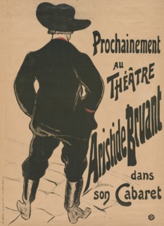 Bruant au Mirliton, 1894. Creator: Henri de Toulouse-Lautrec (French, 1864-1901).