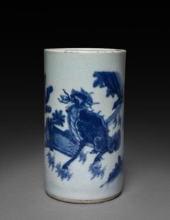Brush Holder, 1628-1644. Creator: Unknown.