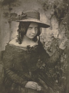 Camera Work: Girl in Straw Hat, 1912. Creator: David Octavius Hill (British, 1802-1870); Robert Adamson (British, 1821-1848), and.