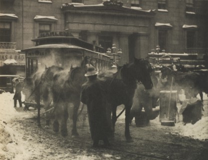 Camera Work: The Terminal, 1892. Creator: Alfred Stieglitz (American, 1864-1946).