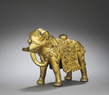 Caparisoned Elephant, c. 1000s. Creator: Unknown.