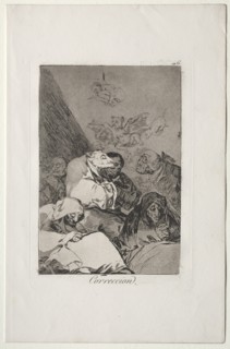 Caprichos: Correction. Creator: Francisco de Goya (Spanish, 1746-1828).