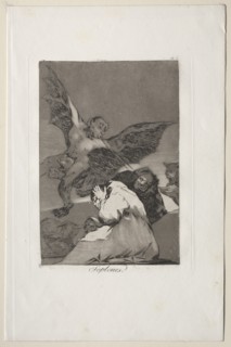 Caprichos: Tale-Bearers-Blasts of Wind. Creator: Francisco de Goya (Spanish, 1746-1828).