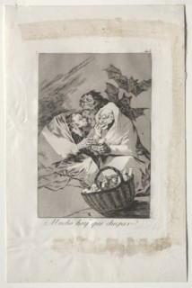 Caprichos: There is Plenty to Suck, 1799. Creator: Francisco de Goya (Spanish, 1746-1828).