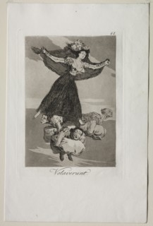 Caprichos: They Have Flown. Creator: Francisco de Goya (Spanish, 1746-1828).