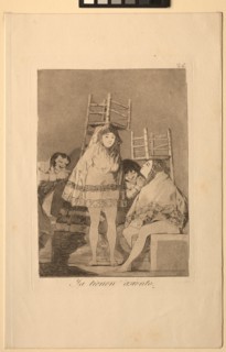Caprichos: Theyve Already Got a Seat (i.e. bottom). Creator: Francisco de Goya (Spanish, 1746-1828).