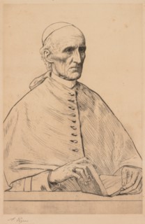 Cardinal Manning. Creator: Alphonse Legros (French, 1837-1911).