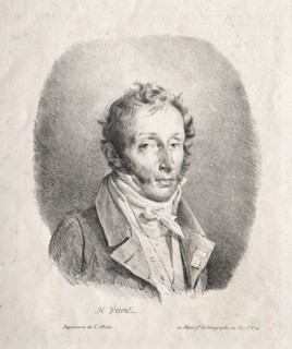 Carle Vernet, 1817. Creator: Horace Vernet (French, 1789-1863).
