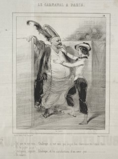 Carnaval, 1841-1843. Creator: Paul Gavarni (French, 1804-1866).