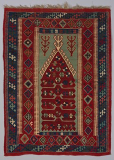 Carpet (Kilim), late 19th-early 20th century. Creator: Unknown.