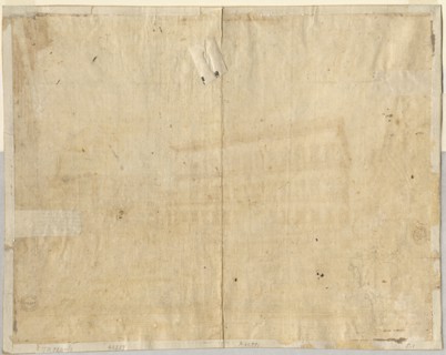 Cartouche (verso), 1664. Creator: Lievin Cruyl (Flemish, c. 1640-c. 1720).