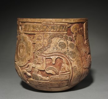 Carvel Vessel with an Underworld Diety (God L), 600-900. Creator: Unknown.