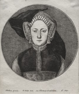 Catherine of Aragon, 1647. Creator: Wenceslaus Hollar (Bohemian, 1607-1677).