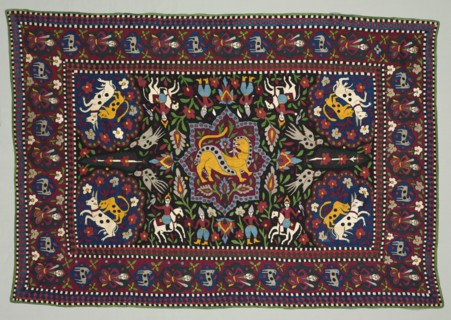 Ceremonial or summer floor cover, 1800s. Creator: Unknown.