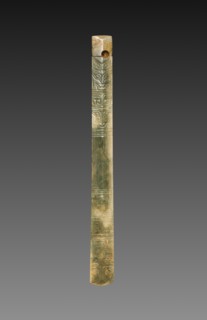 Ceremonial Scepter with Animal Masks (Gui), c. 1600-1050 BC. Creator: Unknown.