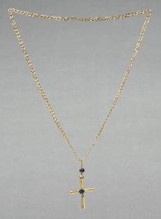 Chain with Pendant Cross, 500s. Creator: Unknown.