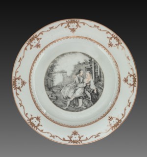 Charger, c. 1750. Creator: Unknown.