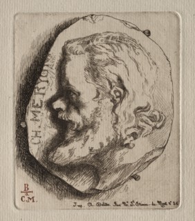 Charles Meryon, 1854. Creator: Félix Bracquemond (French, 1833-1914).