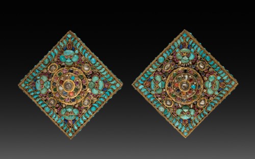 Charm Case Pair, 1800s. Creator: Unknown.