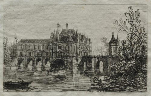 Château de Chenonceau. Creator: Maxime Lalanne (French, 1827-1886).