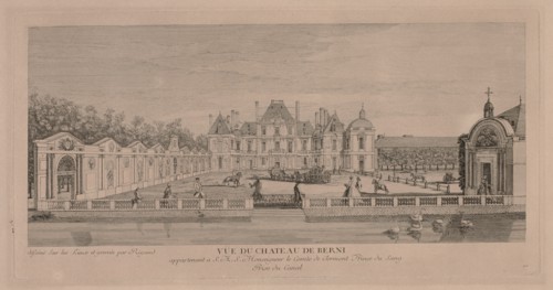 Chateau of Berny. Creator: Jacques Rigaud (French, 1681-1754).