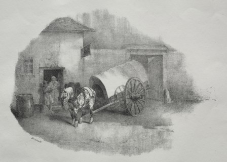 Cheval de charrette sorti des limons. Creator: Théodore Géricault (French, 1791-1824).