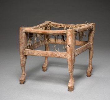 Child's Stool, 1295-1186 BC. Creator: Unknown.