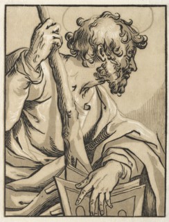 Christ and the Apostles: St. Judas Thaddeus (with the Club), 1600s. Creator: Ludolph Büsinck (German, 1590-1669).