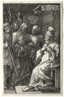 Christ before Caiaphas, 1512. Creator: Albrecht Dürer (German, 1471-1528).