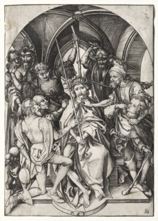 Christ Crowned with Thorns. Creator: Martin Schongauer (German, c.1450-1491).
