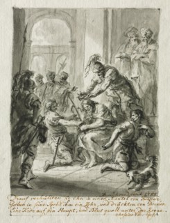 Christ Crowned with Thorns, 1788. Creator: Martin Johann Schmidt (Austrian, 1718-1801).