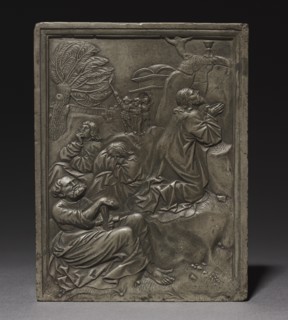 Christ in the Garden of Gethsemane, 1500s. Creator: Hans Daucher (German, c. 1485-aft 1538).